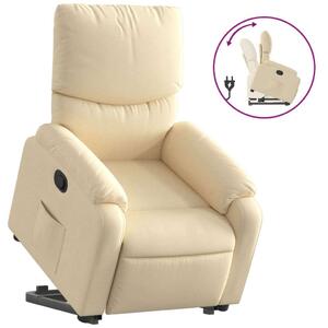 Relax Fotel - Elektromos Felállító - Krémszín