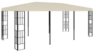 Krémszínű pavilon 3 x 6 m