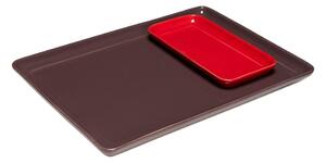 Kerámia dekoratív tálca szett 2 db-os 35x26 cm Amare – Hübsch