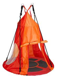 Timeless Tools Fészekhinta sátorral 110cm #narancs-piros