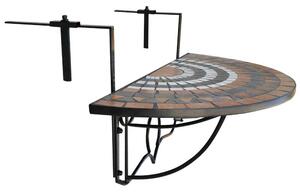 Timeless Tools Lehajtható balkon asztal 2 színben-barna