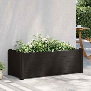 Antracitszürke kerti PP magaságyás 100 x 43 x 35 cm