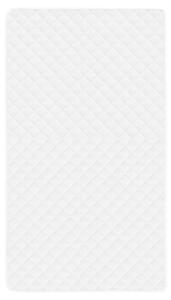 VidaXL fehér steppelt könnyű matracvédő 140 x 200 cm