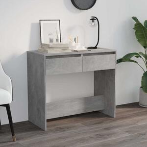 Betonszürke szerelt fa tálalóasztal 89x41x76,5 cm