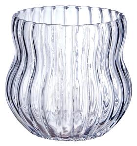 PEARL üveg váza ,Ø13 cm