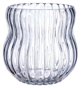 PEARL üveg váza ,Ø17 cm