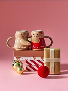 Sinsay - Mézeskalácsfigura alakú bögrék 2 pack - többszínű
