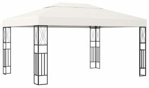 Krémszínű pavilon 3 x 4 m