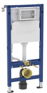 Geberit Duofix - Rögzítőelem falba építhető WC-hez, 112 cm, Delta öblítőtartály 12 cm 458.103.00.2