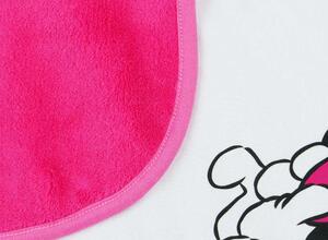 Disney béléses Takaró 70x90cm - Minnie Mouse #fehér-rózsaszín