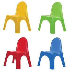 Starplast gyerek Asztal 4 székkel #piros-zöld