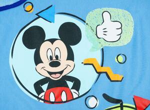 Disney béléses Takaró 70x90cm - Mickey és Plútó #kék