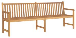 Tömör tíkfa kerti pad 228 cm