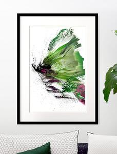 Festmény, Pillangó, Zöld Sorozat