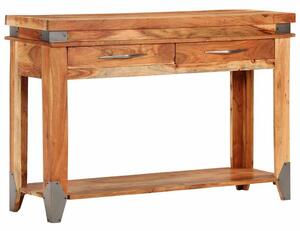 Tömör akácfa tálalóasztal 110 x 34 x 74 cm