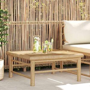 Bambusz kerti asztal 65 x 65 x 30 cm