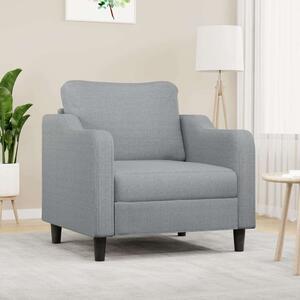 VidaXL világosszürke szövet kanapéfotel 60 cm