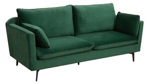 FAMOUS zöld bársony kanapé