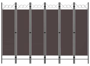 Barna 6 paneles paraván 240 x 180 cm