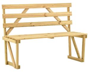 Impregnált fenyőfa kerti pad 120 cm