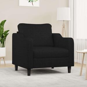 VidaXL fekete szövet kanapéfotel 60 cm