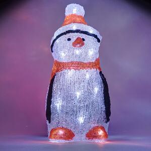 LED világító pingvin – 36 cm