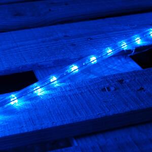 LED fénykábel -50 m, kék, 1500 dióda