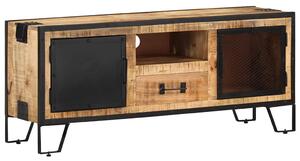 Nyers mangófa TV-szekrény 110 x 31 x 46 cm