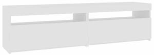 2 db fehér TV-szekrény LED-világítással 75 x 35 x 40 cm