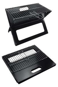 STR hordozható és összecsukható Kerti grillsütő #fekete