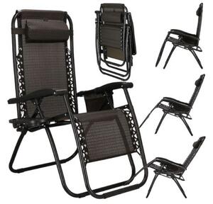 Állítható kerti szék BLACK COMFORT