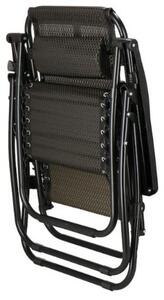 Állítható kerti szék BLACK COMFORT