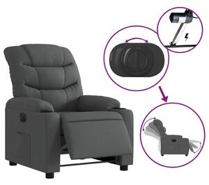 Relax Elektromos Fotel - Sötétszürke