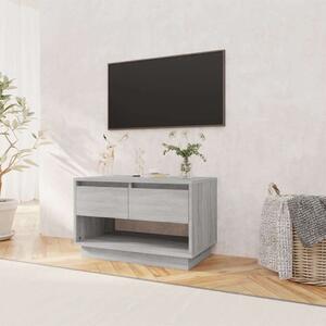 Szürke-sonoma színű forgácslap tv-szekrény 70 x 41 x 44 cm
