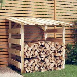 Impregnált fenyőfa pergola tetővel 100 x 90 x 100 cm