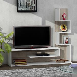 TV-állvány Metehan - White, Cordoba