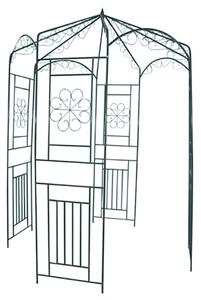 Sötétzöld kerti boltív 250 cm