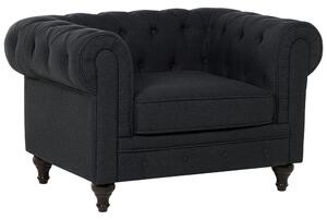 Fotel CHESTERFIELD Grafitszürke