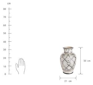MOROCCO kerámia váza 33cm