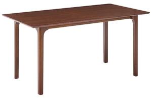 Étkezőasztal DELMAS Sötét kőris 160 cm 90 cm