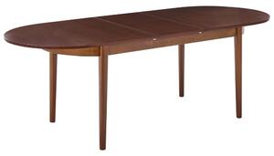 Kihúzható étkezőasztal LARTO Sötét kőris 180/220 cm 90 cm