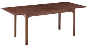 Kihúzható étkezőasztal DELMAS Sötét kőris 160/200 cm 90 cm