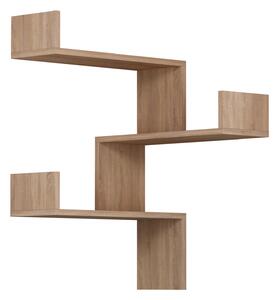 Fali polc Luksa - Oak