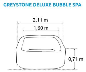 Intex Masszázsmedence Greystone Deluxe Bubble Spa 4