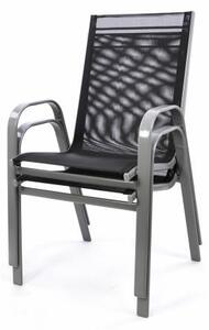 Kerti szék rakásolható GARTHEN - antracit
