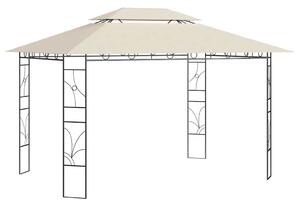 Krémszínű pavilon 4 x 3 x 2,7 m 160 g/m²