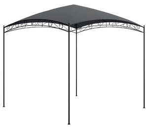 Antracitszürke pavilon 3 x 3 x 2,65 m 180 g/m²