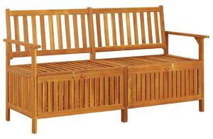 Tömör akácfa tárolópad 148 cm