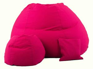 Magenta Babzsákfotel Garnitúra - 3 részes