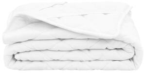 VidaXL fehér steppelt könnyű matracvédő 90 x 200 cm